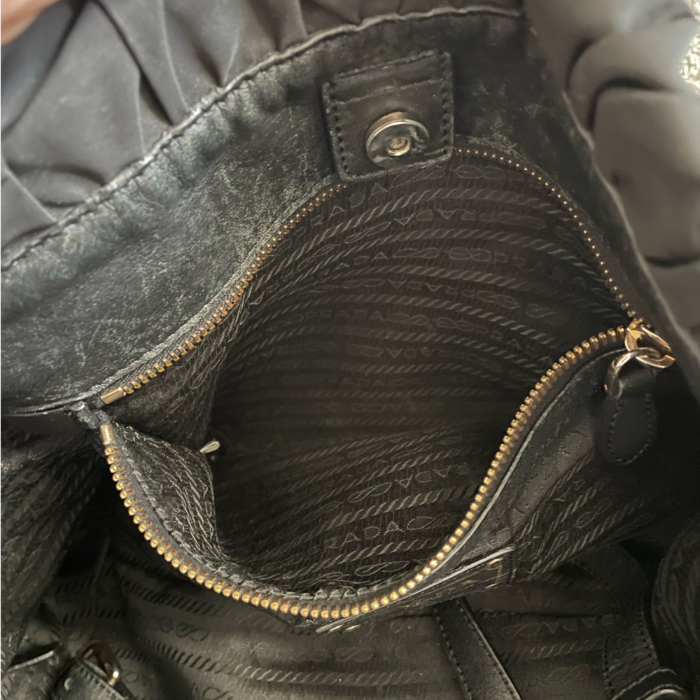 Prada Black Gaufre Tote Bag - Picture 15 of 17